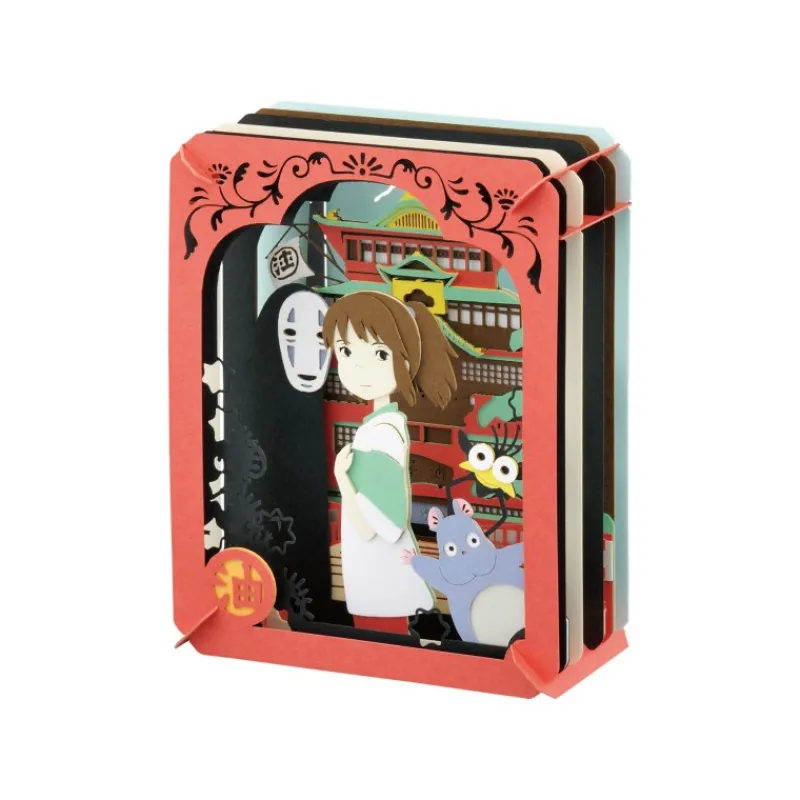 Maison Ghibli Theatre Paper Chihiro Mystery City - Spirited Away | Arts And Crafts
