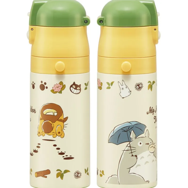Maison Ghibli Thermos Bottle double opening  Totoro & Catbus - My Neighbor Totoro | Kitchenware