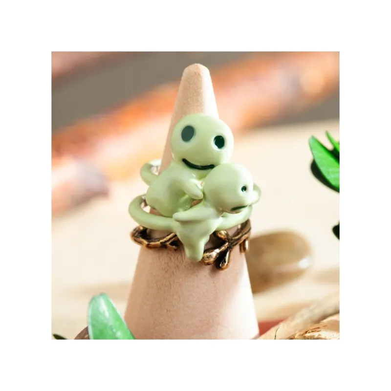 Maison Ghibli Three Ring set Kodama - Princess Mononoke | Jewellery