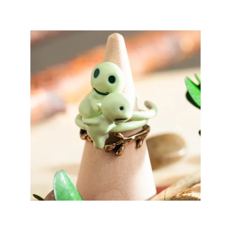 Maison Ghibli Three Ring set Kodama - Princess Mononoke | Jewellery