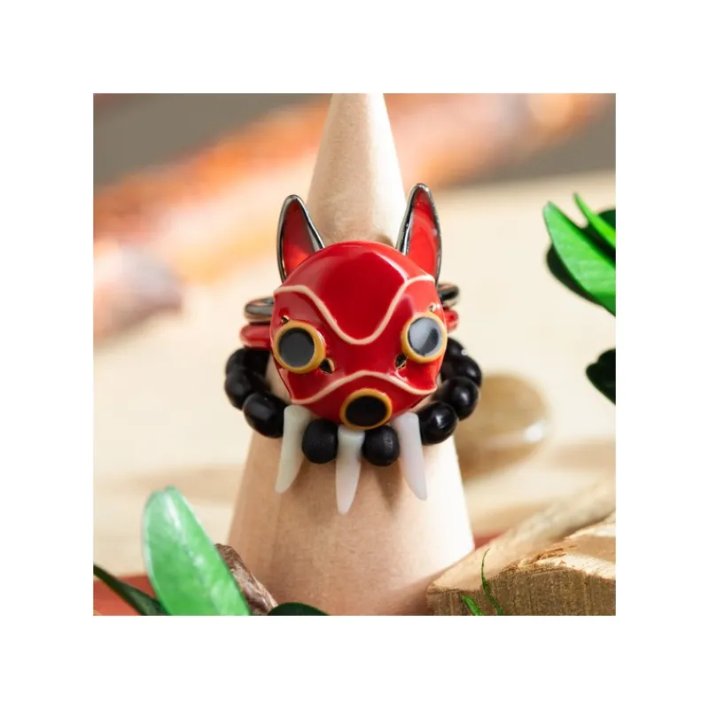 Maison Ghibli Three Ring Set San’s mask - Princess Mononoke | Jewellery