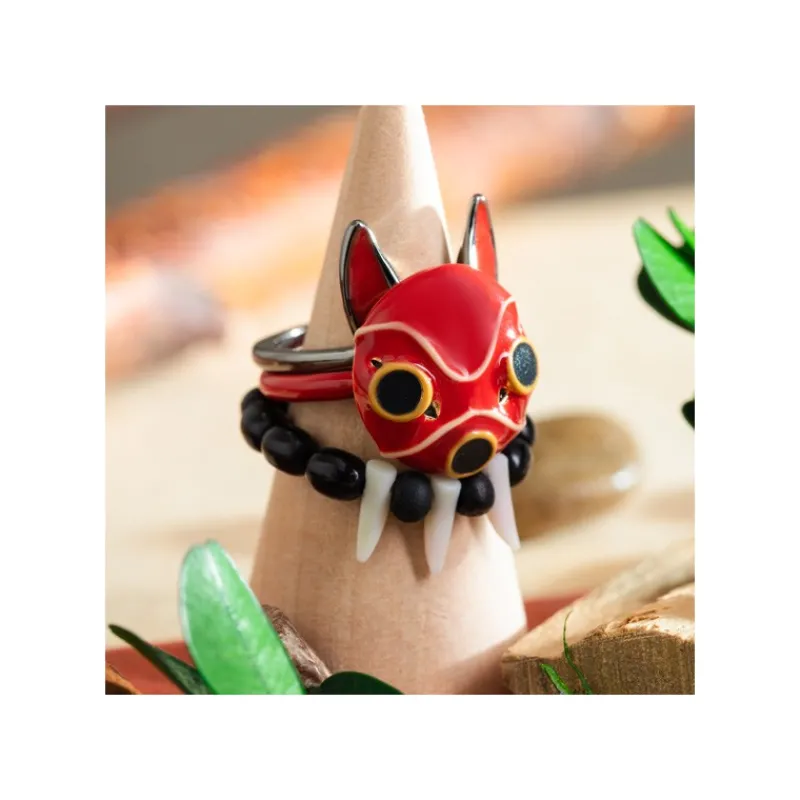Maison Ghibli Three Ring Set San’s mask - Princess Mononoke | Jewellery