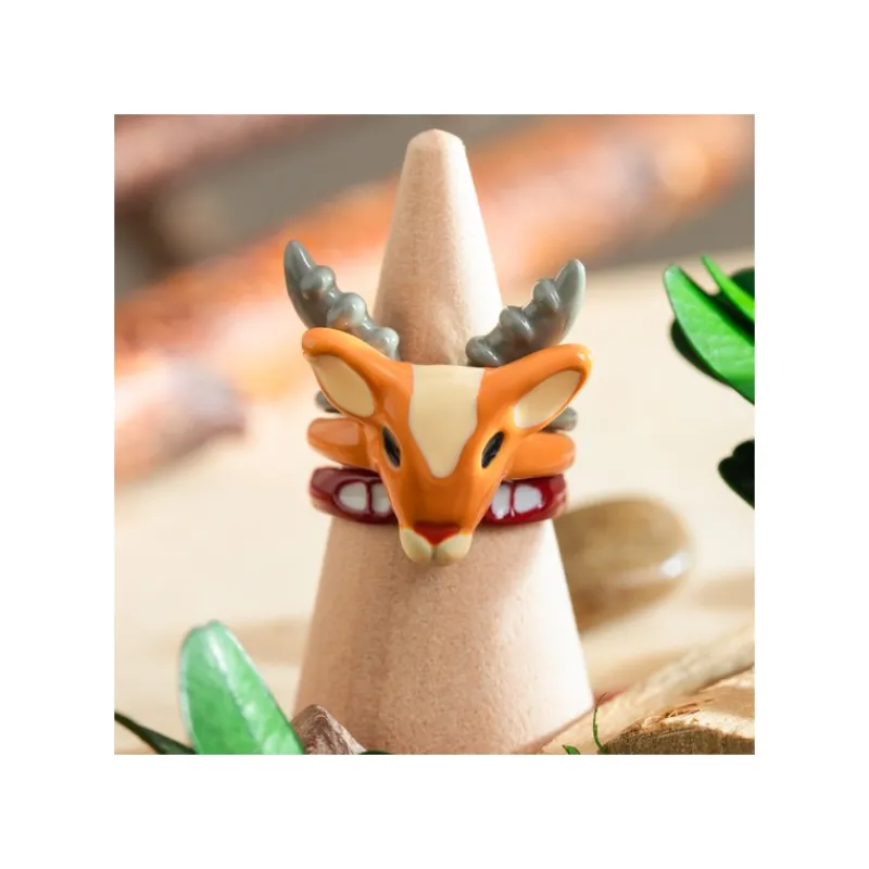 Maison Ghibli Three Ring set Yakul - Princess Mononoke | Jewellery