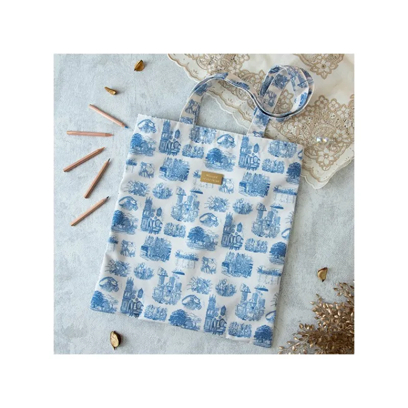 Maison Ghibli Tote bag Blue Nostalgia - Whisper of the Heart | Bags