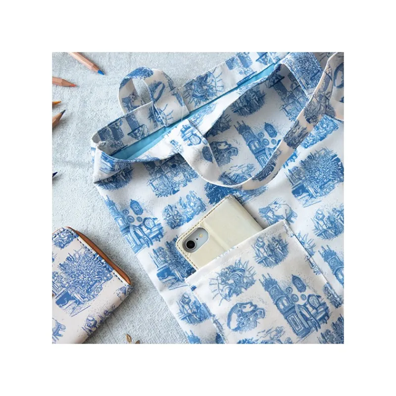 Maison Ghibli Tote bag Blue Nostalgia - Whisper of the Heart | Bags