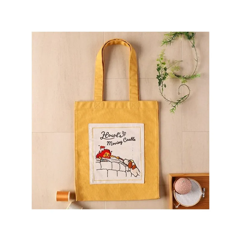 Maison Ghibli Tote bag Calcifer & Heen - Howl's Moving Castle | Bags