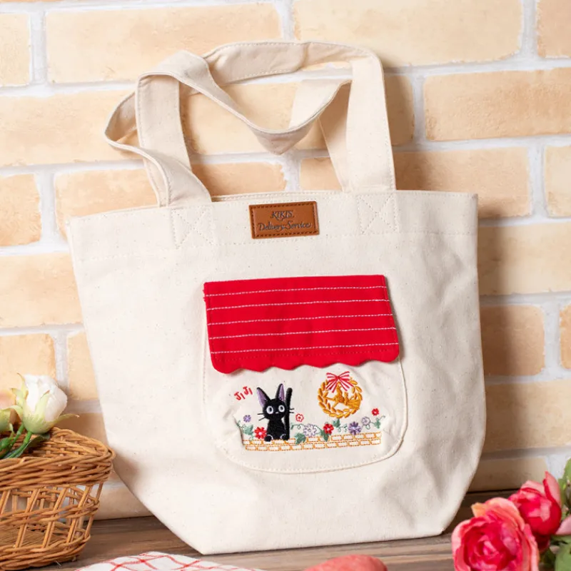 Maison Ghibli Tote bag Jiji in the flowers - Kiki's Delivery Service | Bags