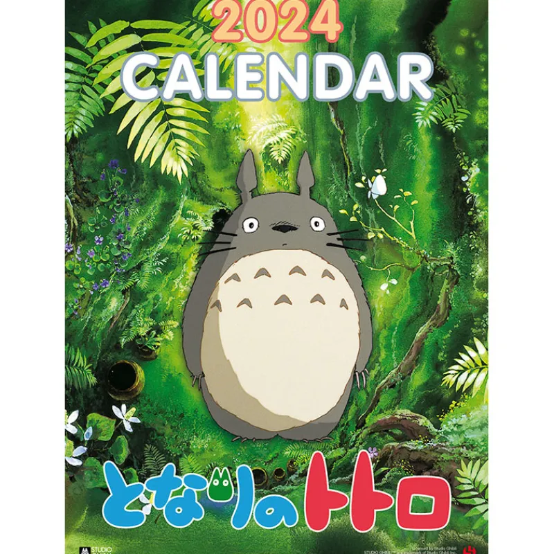 Maison Ghibli Totoro Calendar 2024 - DE | Schedule Diaries And Calendars