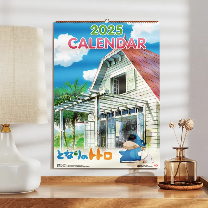 Maison Ghibli Totoro Calendar 2025 - English | Schedule Diaries And Calendars