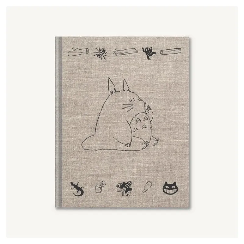 Maison Ghibli Totoro Cloth Sketchbook - My Neighbor Totoro | Notebooks And Notepads