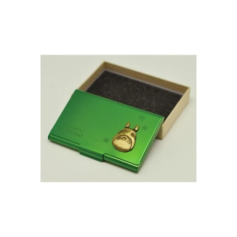Maison Ghibli Totoro Metal Card Case Green - My Neighbor Totoro | Accessories