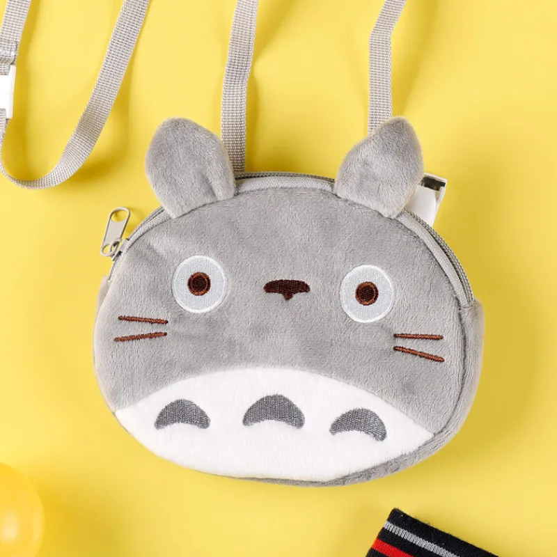 Maison Ghibli Totoro Plush Pouch 12,5 x 15,5 x 2 cm - My Neighbor Totoro | Bags