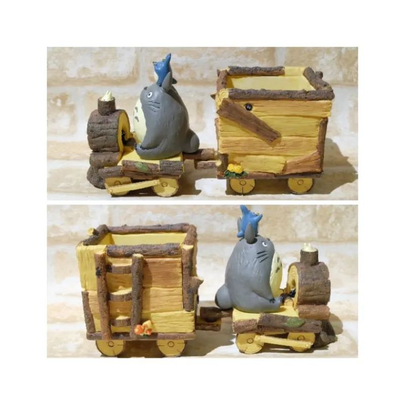 Maison Ghibli TOTORO TRAIN FLOWER BUCKET - MY NEIGBOUR TOTORO | Décoration