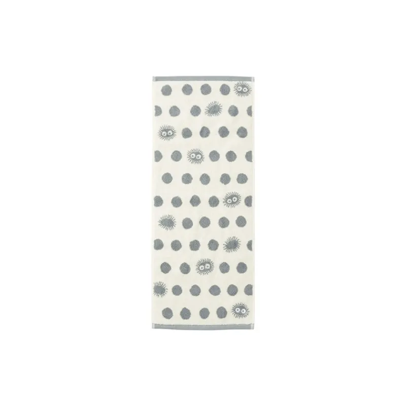 Maison Ghibli Towel Kurosuke Silhouette 33x80 cm - My Neighbour Totoro | Household Linen