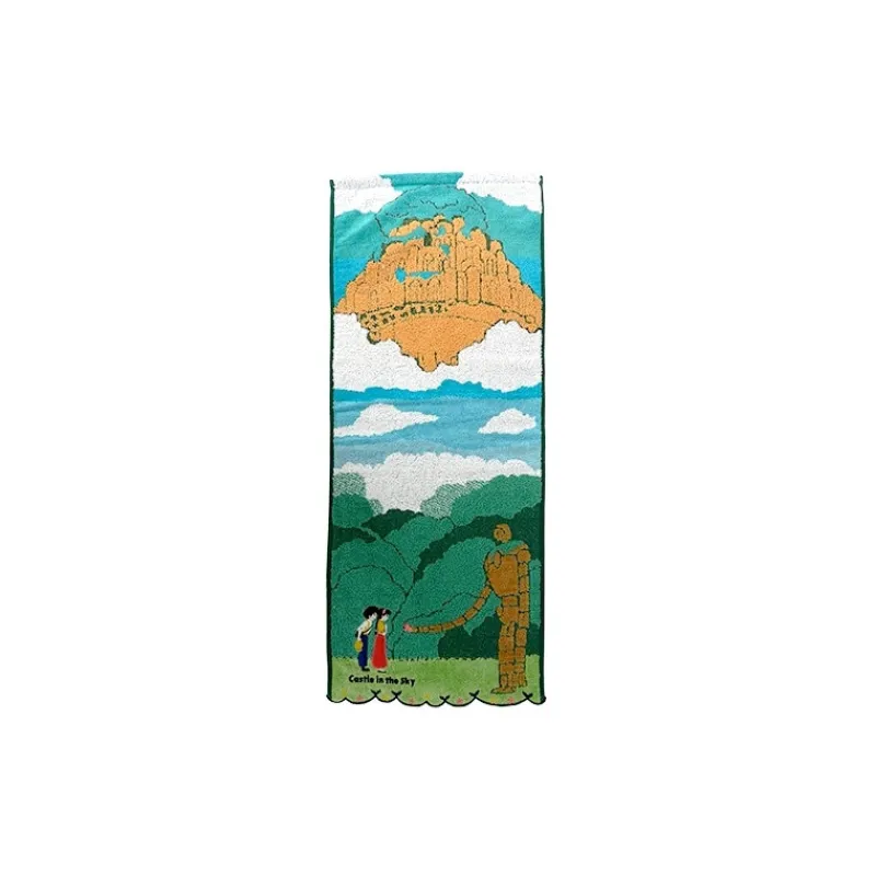 Maison Ghibli Towel Robot Soldier 34x80 cm - Castle in the Sky | Household Linen