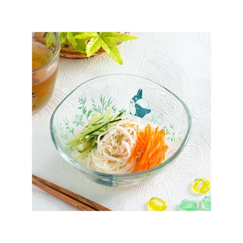 Maison Ghibli Transparent bowl 13cm Chasing - My Neighbor Totoro | Kitchenware