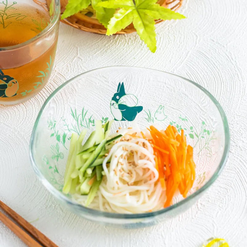Maison Ghibli Transparent bowl 13cm Chasing - My Neighbor Totoro | Kitchenware