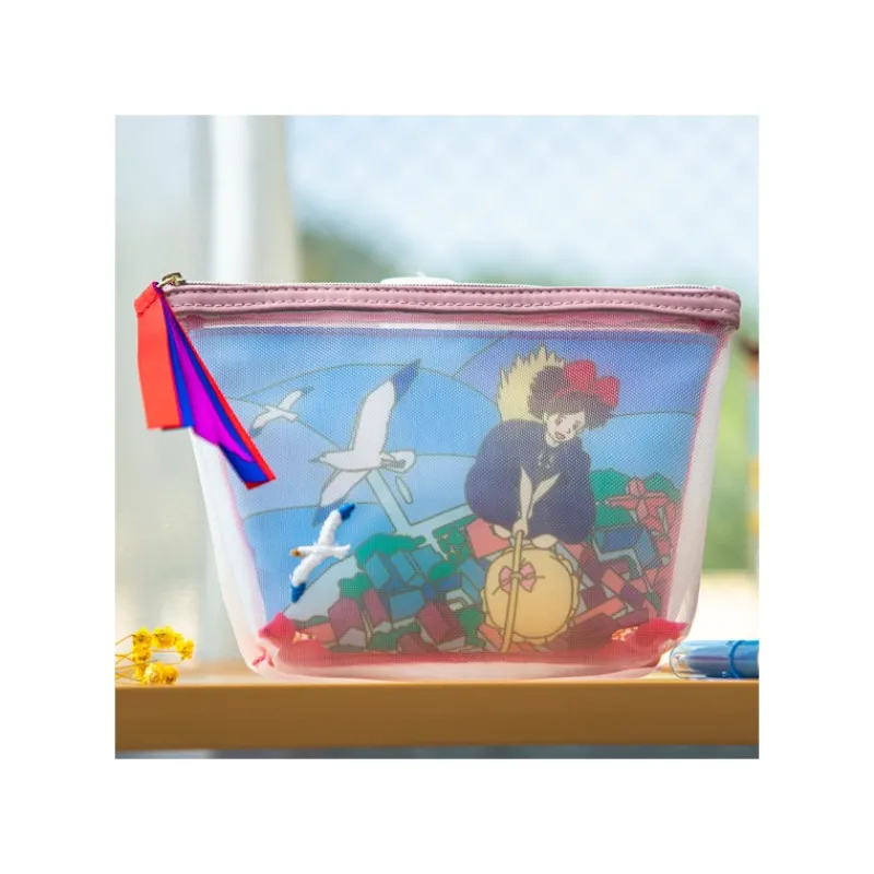 Maison Ghibli Transparent Pouch embroidered - Kiki’s Delivery Service | Accessories