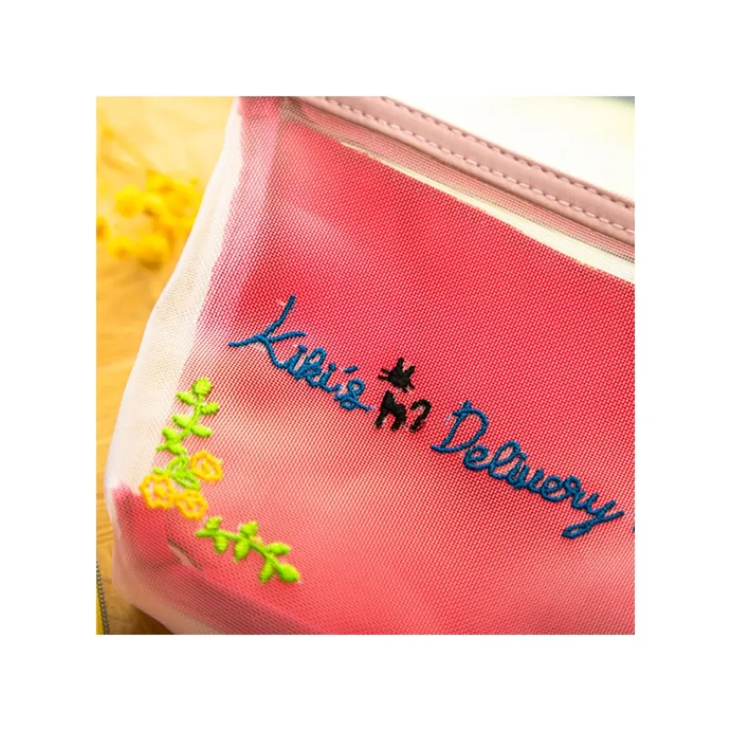 Maison Ghibli Transparent Pouch embroidered - Kiki’s Delivery Service | Accessories