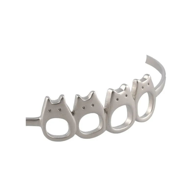 Maison Ghibli White Totoro Metal Garland Bracelet - My Neighbor Totoro | Jewellery