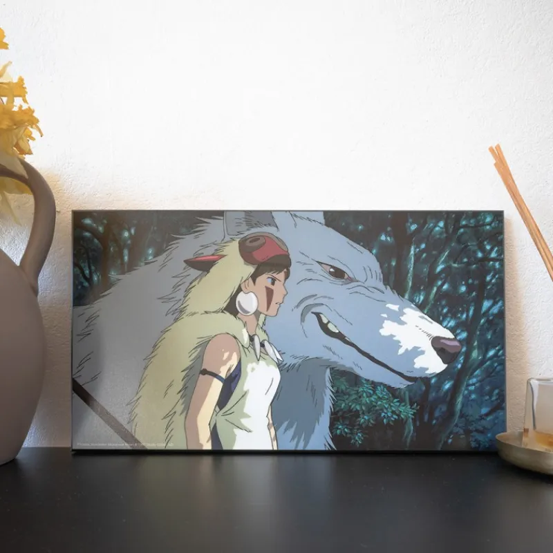 Maison Ghibli WOOD PANEL GHIBLI  03 - PRINCESS MONONOKE | Wall Decoration