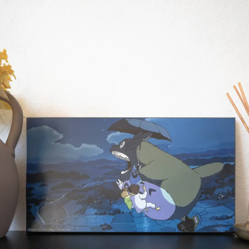 Maison Ghibli WOOD PANEL GHIBLI 04 - TOTORO SPIN | Wall Decoration