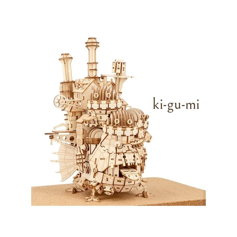 Maison Ghibli Wooden Craft Kit Kigumi Howl’s Castle - Howl's Moving Castle | Arts And Crafts