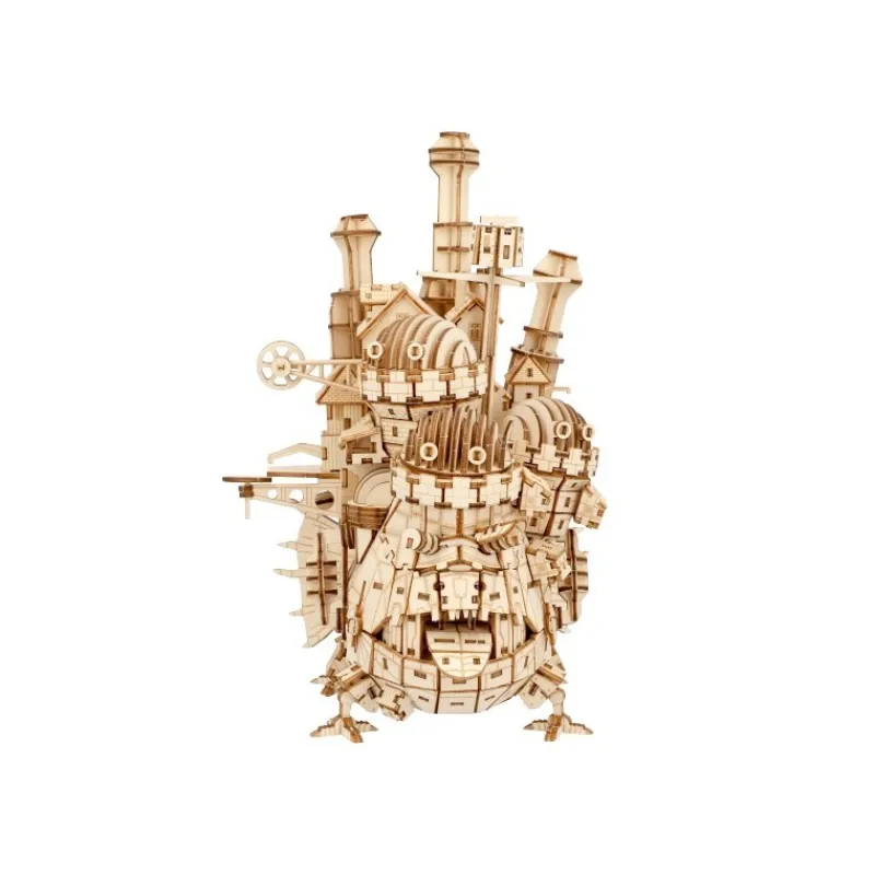 Maison Ghibli Wooden Craft Kit Kigumi Howl’s Castle - Howl's Moving Castle | Arts And Crafts