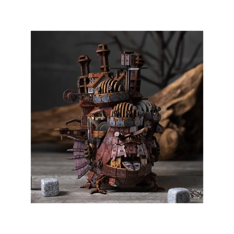 Maison Ghibli Wooden model Kigumi Hauru’s castle - Howl’s Moving Castle | Arts And Crafts