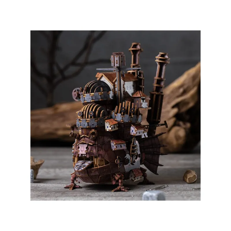 Maison Ghibli Wooden model Kigumi Hauru’s castle - Howl’s Moving Castle | Arts And Crafts