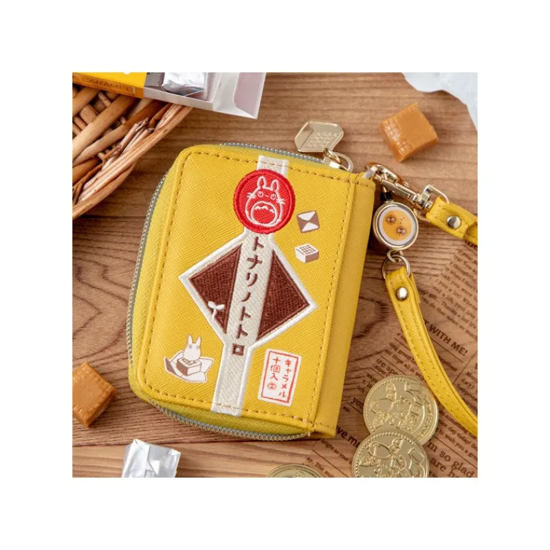 Maison Ghibli Yellow Purse Totoro & patches - My Neighbor Totoro | Accessories