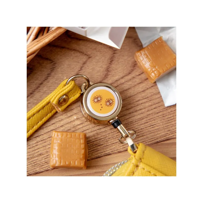 Maison Ghibli Yellow Purse Totoro & patches - My Neighbor Totoro | Accessories