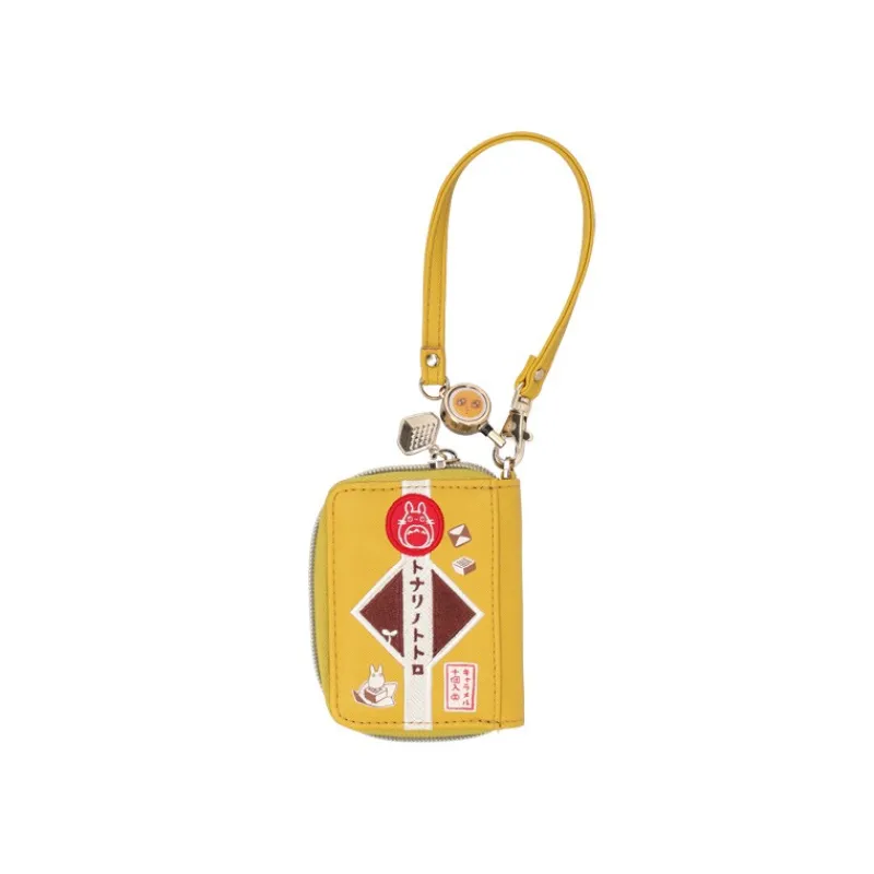Maison Ghibli Yellow Purse Totoro & patches - My Neighbor Totoro | Accessories