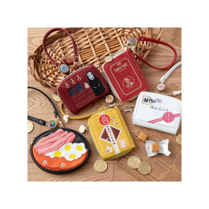 Maison Ghibli Yellow Purse Totoro & patches - My Neighbor Totoro | Accessories